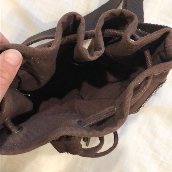 Brown Sequin Satchel - Picture 4 of 7